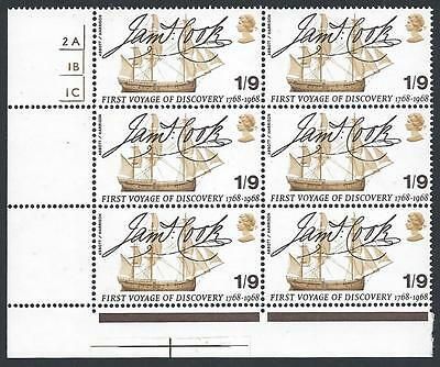 1968 British Anniversaries 1 9 Cylinder Block - MNH