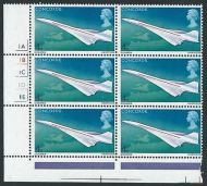 1969 Concorde 4d Lower Left Cylinder Block - MNH