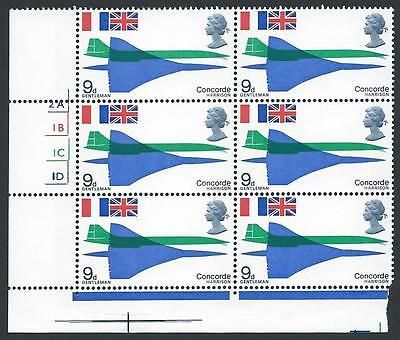 1969 Concorde 9d Lower Left Cylinder Block - MNH