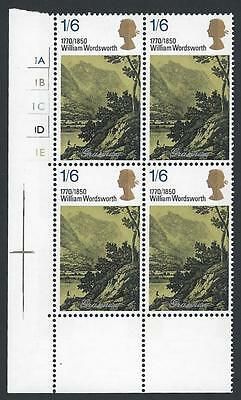 1970 Literary Anniversaries 1 6 Cylinder Block - MNH