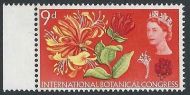 1964 Botanical 9d (Phos) - Shift of Lake Red Variety - MNH