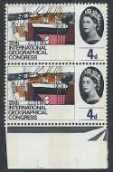 1964 Geographical 4d (Phos) - Listed Flaw - Scarred Neck - MNH
