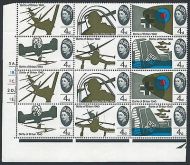 1965 Battle of Britain 4d (Ord) - Cyl 3A. Listed Flaws - Damaged Wing Tailplane