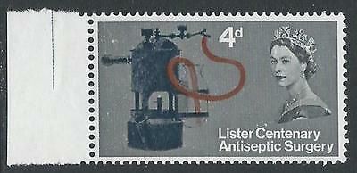 Sg 667c 1965 Lister 4d (Ord) - Listed Flaw - Corner Scratch - UNMOUNTED MINT