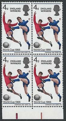1966 England Winners - Listed Flaw - Broken Shadow - MNH