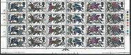 1966 Battle of Hastings 4d (Ord) - Variety - Perf Shift - Cyl Block of 24 - MNH