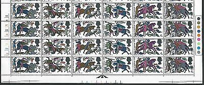 1966 Battle of Hastings 4d (Ord) - Variety - Perf Shift - Cyl Block of 24 - MNH