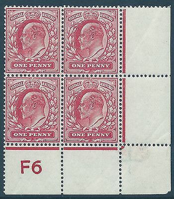 Sg 220 spec m5(-) 1d Pale Rose-carmine unlisted with cert UNMOUNTED MINT