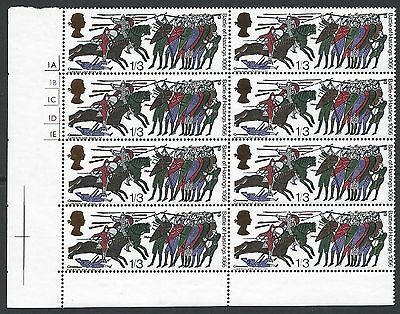 1966 Battle of Hastings 1 3 (Ord) - Listed Club Flaw - Cylinder Block - MNH