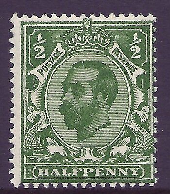 sg324 Spec N2(7)  ½d Very Deep Green Downey Head UNMOUNTED MINT MNH