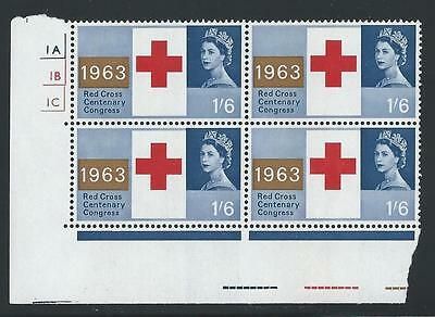 1963 Red Cross 1 6 Ord Cylinder Block - MNH
