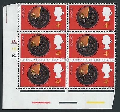 1967 Discovery and Invention 4d Cylinder Block - MNH