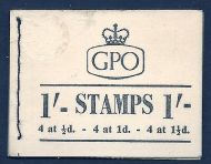 sg K3a 1 - Wildings GPO booklet with all panes MNH