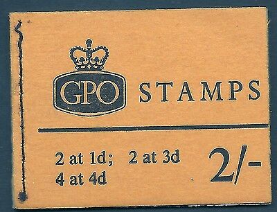 sg N27 2 - Wildings GPO booklet with all panes  MNH