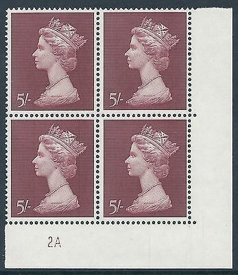 1969 5 - machin hi-value cylinder no 2A UNMOUNTED MINT MMH