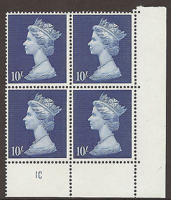 1969 10 - machin hi-value cylinder no 1 C UNMOUNTED MINT MMH