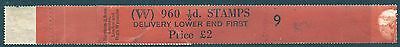 ½d Edward Crown watermark Vertical Delivery Coil leader W 9 MNH
