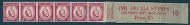 2½d Edward Crown watermark sideways Delivery Coil leader M 10 MNH