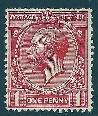 N16(6) 1d Deep Brick Red Royal Cypher with unlisted variety (N16l) MOUNTED MINT