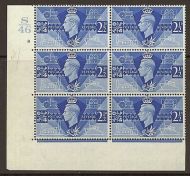 Sg 491 1946 Victory Cylinder S46 8 No Dot perf type 5(E I) UNMOUNTED MINT MNH