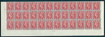 1d Pale scarlet 183 No Dot cylinder block perf 5(E I) UNMOUNTED MINT MNH