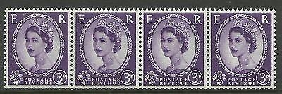 S70 Sideways Wilding Multi Crowns on Cream Coil strip UNMOUNTED MINT MNH