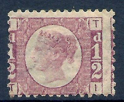 sg48 ½d Rose Red Plate 11 Lettered T-I Lightly MOUNTED MINT