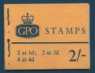 sg N21pa 2 - Wildings GPO booklet with all panes July 1965 UNMOUNTED MINT MNH