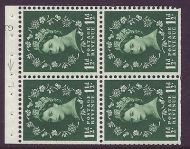 SB68 Wilding booklet pane Crowns Cream cyl G17 perf type I UNMOUNTED MNT/MNH