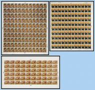 1967 Christmas Complete set of Sheets UNMOUNTED MINT MNH.
