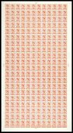 4½d Multi Crowns on White Full Sheet Cyl 8 Dot UNMOUNTED MINT MNH