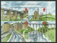 MS1444 GB 1989 - Industrial Archaeology Miniature Sheet - UNMOUNTED MINT
