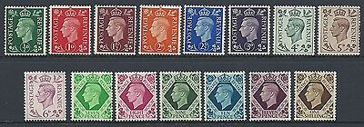 Sg 462-475 KGV1 Dark Colour set of 15 UNMOUNTED MINT MNH