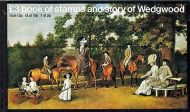 GB Prestige Booklet DX2 1980 Story of Wedgwood £3 booklet SUPER CONDITION