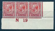 N16(14) 1d Scarlet Vermilion Royal Cypher with RPS cert UNMOUNTED MINT/MNH