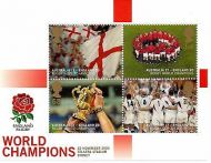 MS2416 2003 Rugby England Winners miniature sheet UNMOUNTED MINT