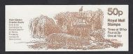FB22b Feb 1982 Water Garden 50p Folded Booklet - good perfs