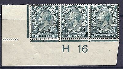 N23(1) 4d Grey Green Royal Cypher control H 16 imperf UNMOUNTED MINT