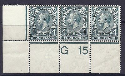 N23(3) 4d Deep Grey Green Royal Cypher control G15 perf UNMOUNTED MINT