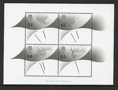 MS2123 1999 Millennium Timekeeper miniature sheet UNMOUNTED MINT