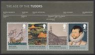 MS2930 2009 The Age of the Tudors miniature sheet UNMOUNTED MINT MNH