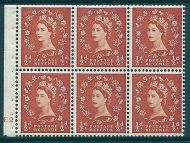 SB1 ½d Wilding Cyl E2 Dot pane perf type Ie UNMOUNTED MNT/MNH