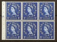 SB30 Wilding booklet pane MC on cream perf type I cyl F10T No Dot UNMOUNTED MNT