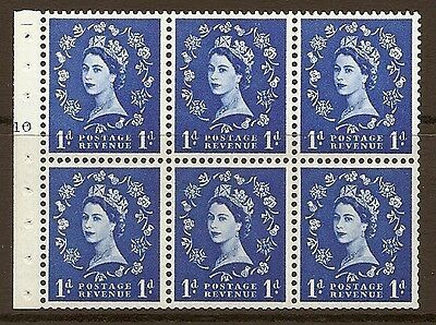 SB30 Wilding booklet pane MC on cream perf type I cyl F10T No Dot UNMOUNTED MNT