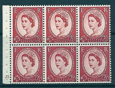 SB80 Wilding booklet pane Tudor Crown perf type Ie cyl J1 Dot UNMOUNTED MNT