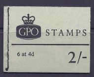 sg NP42 2 - Wildings GPO booklet with all panes MNH