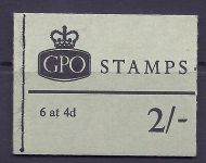 sg NP41 2 - Wildings GPO booklet with all panes MNH