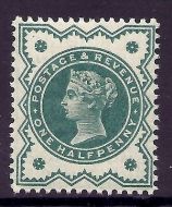 SG 213 Spec K28(-) ½d Intense Green Jubilee with Hendon Cert UNMOUNTED MINT MNH