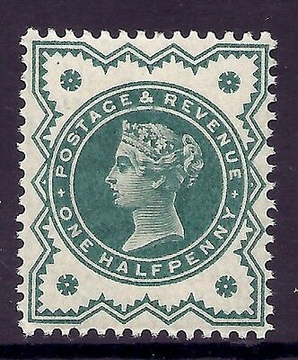 SG 213 Spec K28(-) ½d Intense Green Jubilee with Hendon Cert UNMOUNTED MINT MNH