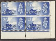 Sg C2c 1948 Channel Islands listed variety - Broken wheel UNMOUNTED MINT